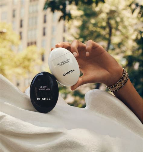 chanel hand sanitizer|Chanel la creme riche.